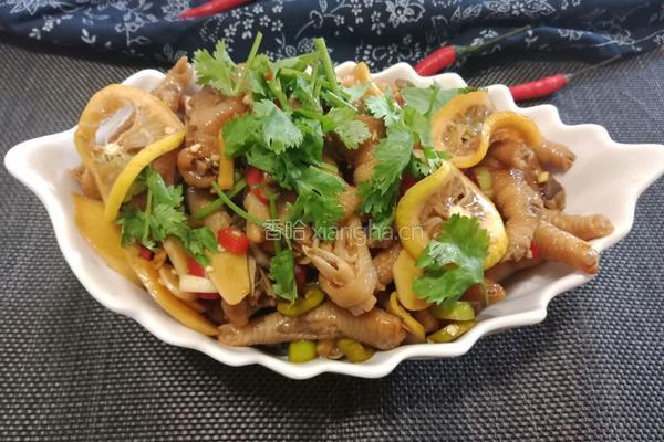 柠檬鸡爪