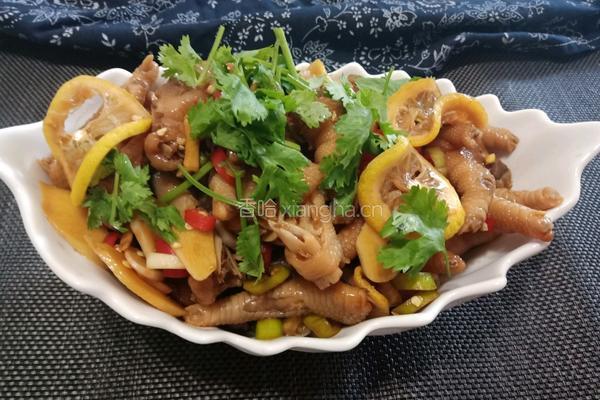 柠檬鸡爪的做法图解21