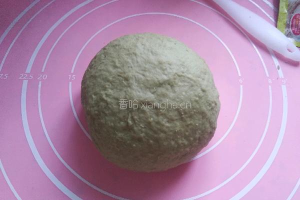 抹茶蔓越莓吐司的做法图解4