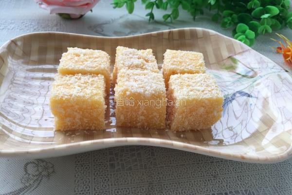 牛奶南瓜小方的做法图解12