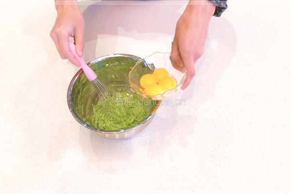 青汁山药卷的做法图解5