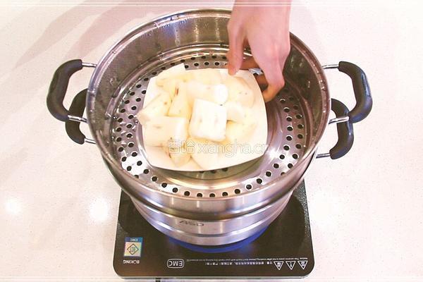 青汁山药卷的做法图解10