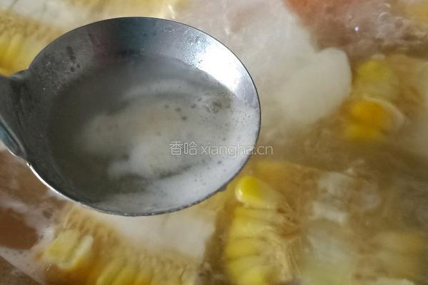 山药玉米炖排骨的做法图解6
