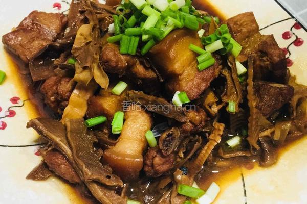 笋干烧肉的做法图解7