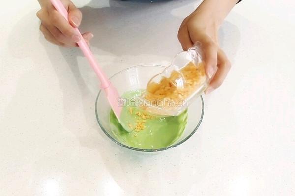 青汁夹心饼的做法图解4