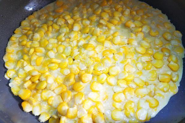 黄金玉米饼的做法图解8