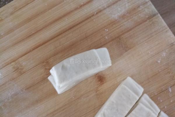 奶香花卷馍的做法图解3