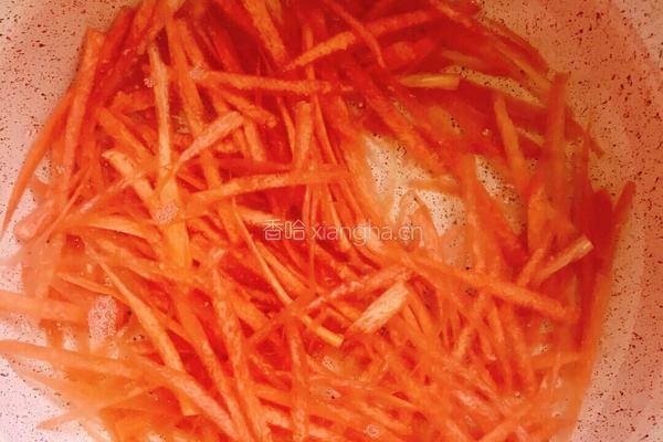 土豆胡萝卜青菜饼的做法图解3
