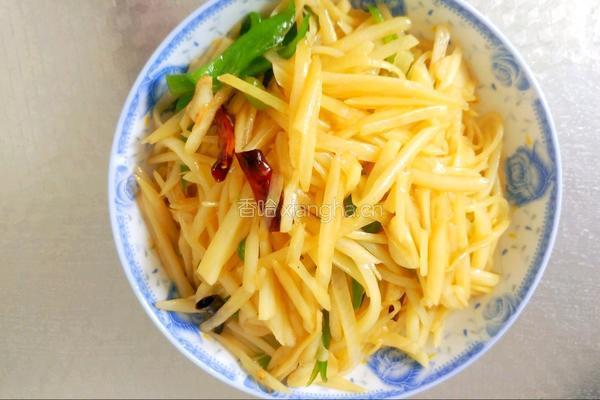 酸辣土豆丝的做法图解4