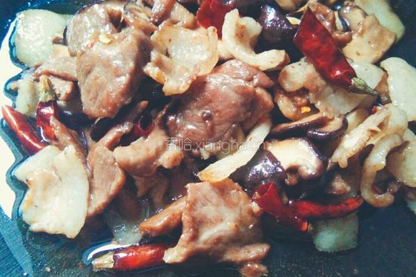 香菇肉片的做法图解6