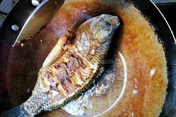 冻豆腐炖罗非鱼的做法图解5