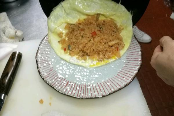 蛋包饭的做法图解5