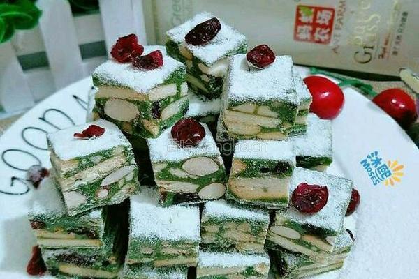 青汁雪花酥的做法图解13