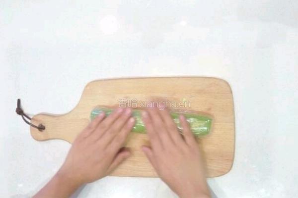 青汁猕猴桃饼干的做法图解7