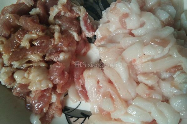 干辣椒炒肉的做法图解1
