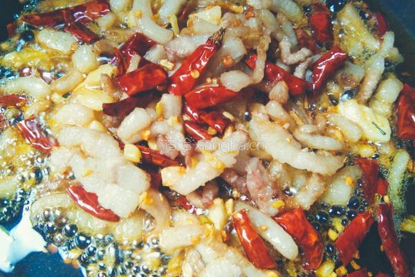 干辣椒炒肉的做法图解5