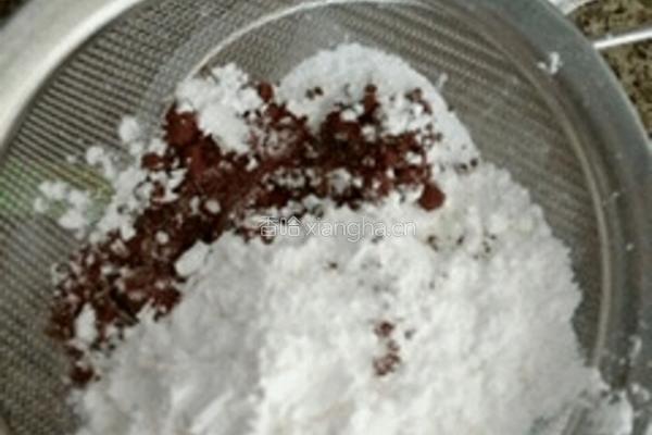可可华夫饼的做法图解3