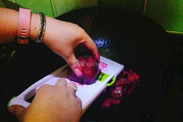 火龙果酱的做法图解3