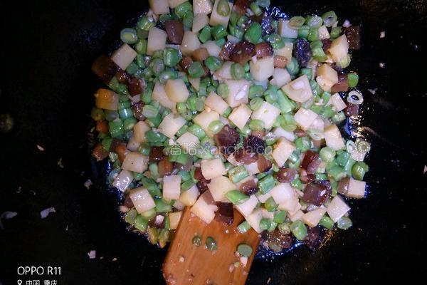 元子私房菜一一双豆咸饭的做法图解6