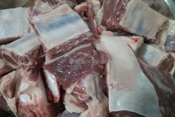 红烧牛排的做法图解1