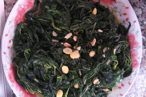普宁豆酱炒麻叶的做法图解7