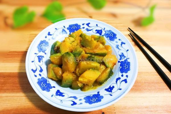 大葱生抽南瓜的做法图解10