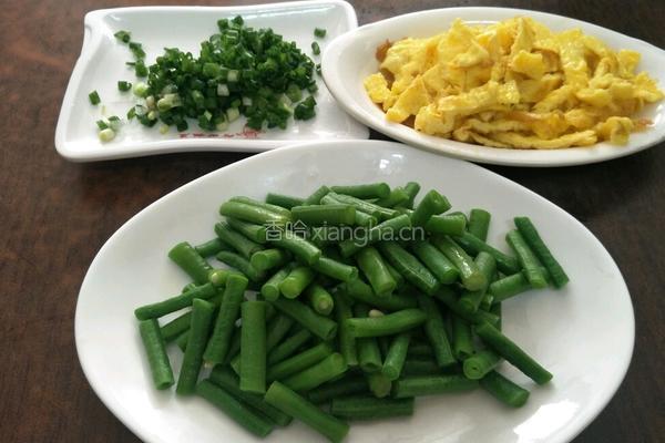 豆角鸡蛋捞面的做法图解5