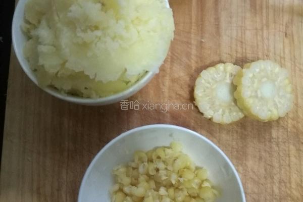 玉米土豆泥的做法图解3