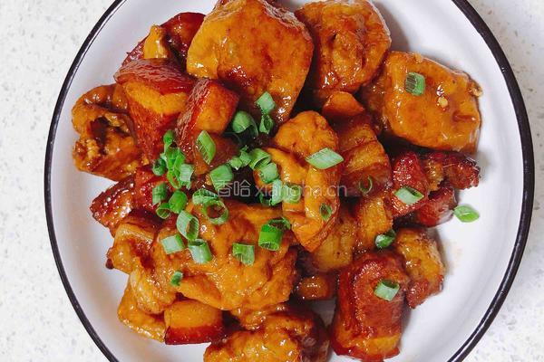 油豆腐红烧肉的做法图解14