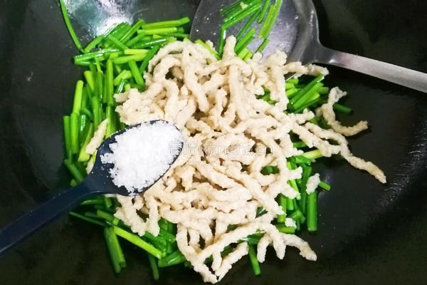 韭苔小面筋的做法图解8