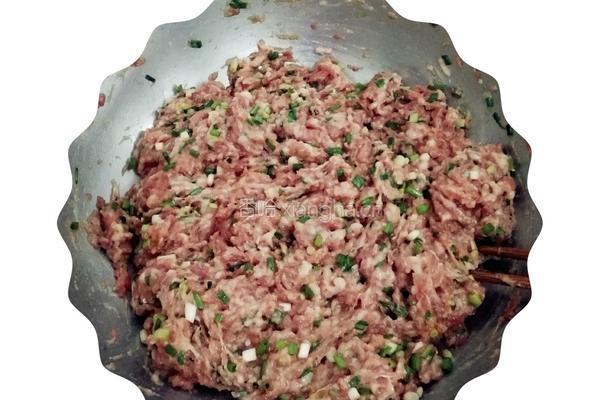 香葱猪肉水饺的做法图解9