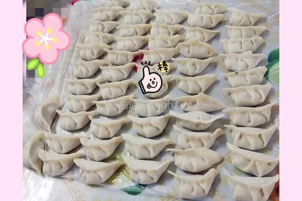 香葱猪肉水饺的做法图解12