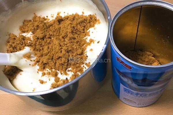 8寸鱼松戚风蛋糕的做法图解13
