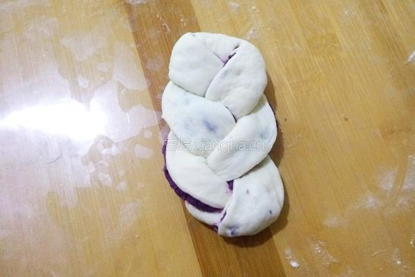 紫薯花式甜面包的做法图解18