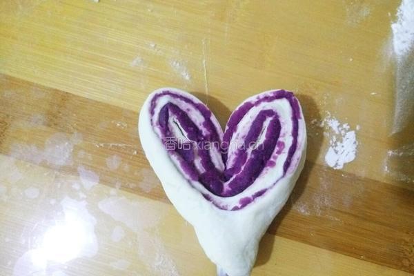 紫薯花式甜面包的做法图解21