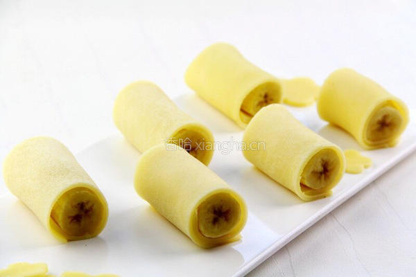 宝宝最爱辅食-香蕉班戟卷的做法图解9
