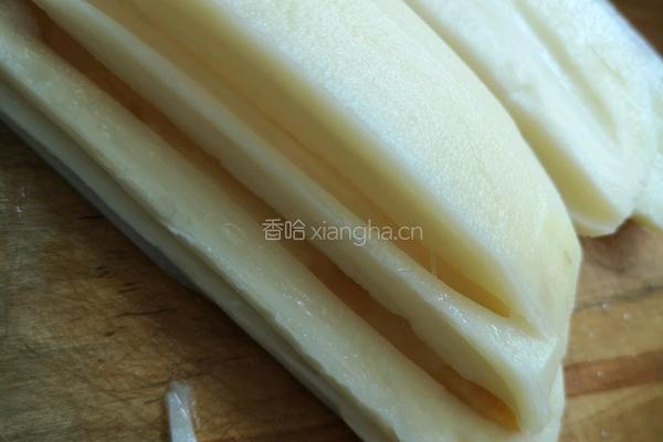 炒莲菜的做法图解1