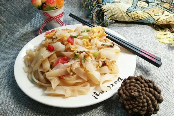 海鲜鸡蛋番茄炒粉的做法图解8