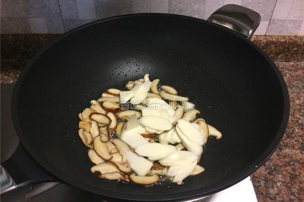 香菇烩山药的做法图解5