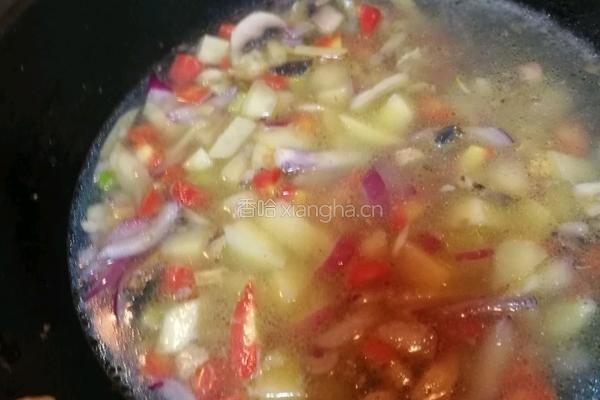 素食主义咖喱的做法图解6