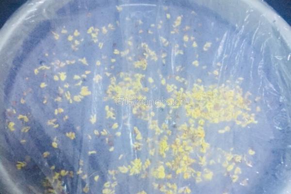 桂花黑米糕的做法图解4
