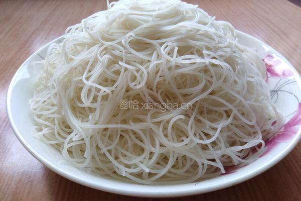 手工米粉的做法图解3