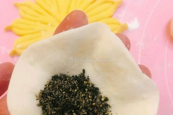 向日葵馒头的做法图解11