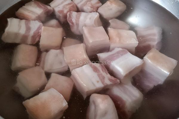 香辣红烧肉的做法图解2