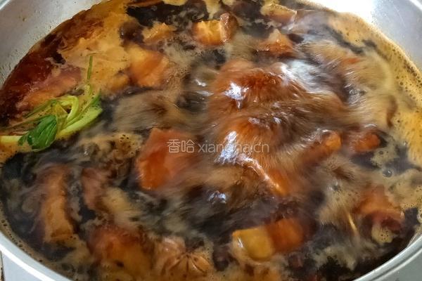 香辣红烧肉的做法图解6