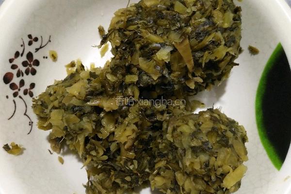 雪菜焖豆腐的做法图解1