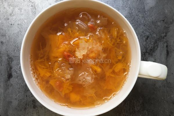 南瓜银耳蛋羹的做法图解9