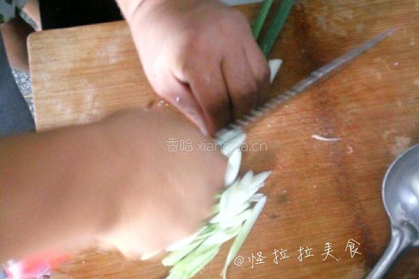 豆角肉绊面的做法图解4