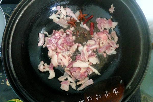 豆角肉绊面的做法图解6