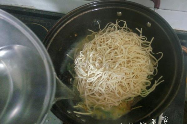 豆角肉绊面的做法图解11